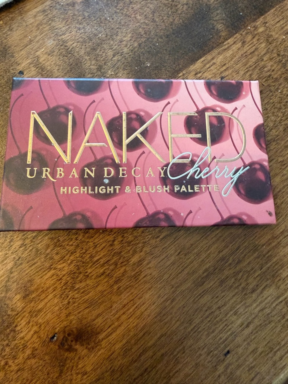 Urban Decay Naked Cherry Highlight & Blush Palette - Cherry Red Pink